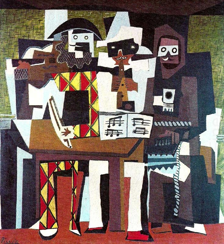 tre musikanter, pablo picasso